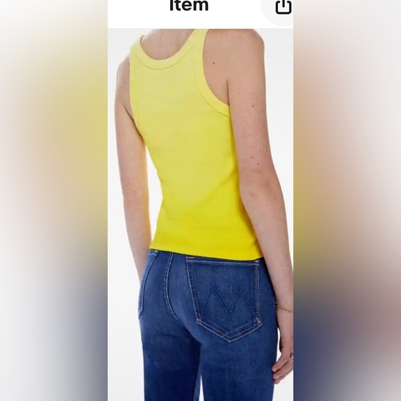 Mother The Chin Ups Ombré Tank top NEW - Picture 3 of 7